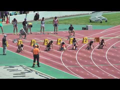 H29　千葉県高校総体　男子100m　予選2組