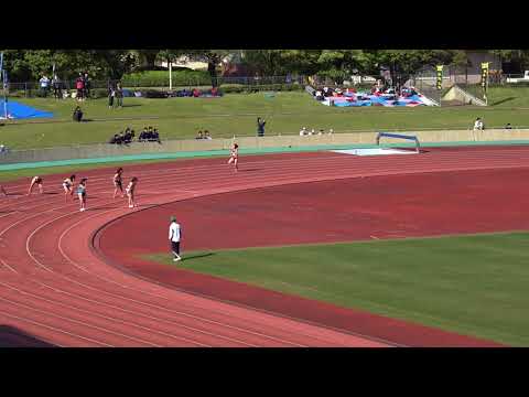 20180415160937県記録会一高中女4×100ｍR3組宮崎商高