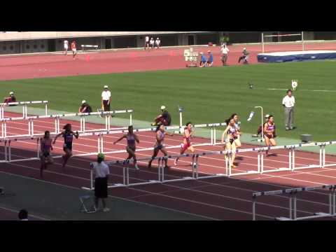 2015 日本インカレ陸上 女子100mH 決勝