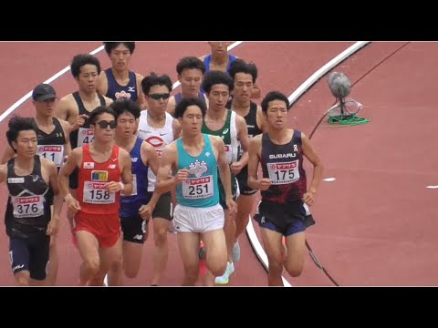 予選 男子1500m予選 日本選手権陸上2023