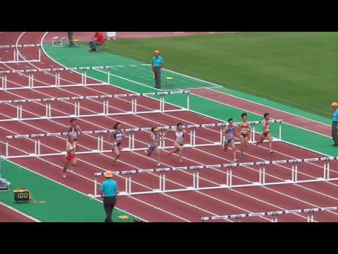 2017年度 兵庫選手権 女子100mH B決勝