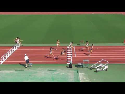 2017京都高校ユース陸上　2年女子100mH決勝