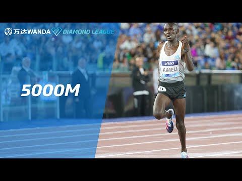 Nicholas Kipkorir Kimeli beats Kipchoge&#039;s 5000m meeting record in Rome - Wanda Diamond League 2022