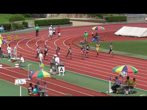 2017京都高校ユース陸上　2年男子100m決勝