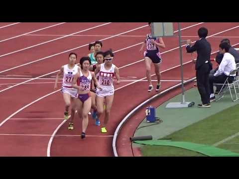 第 95 回関西学生陸上競技対校選手権大会　女子1500ｍ予選１組