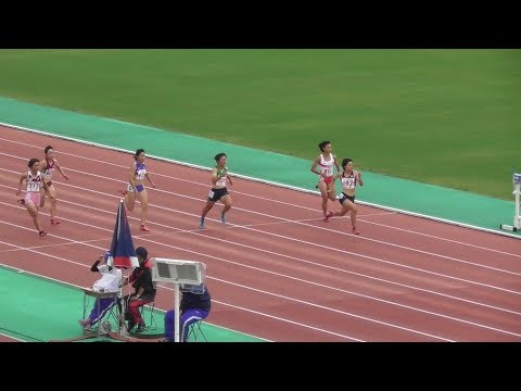 2017近畿高校ユース陸上　1年女子100m予選1～3組
