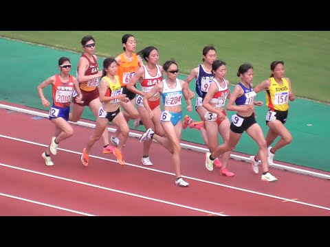 決勝 女子1500m 西日本インカレ陸上2024
