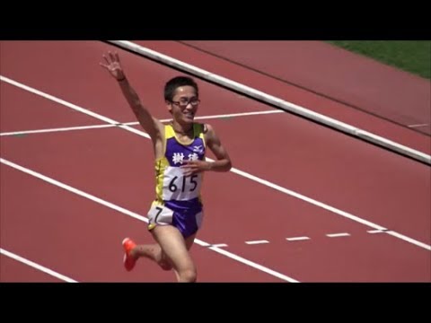 群馬県高校総体陸上2018 男子3000mSC決勝