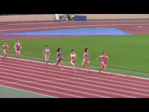 2018学生個人選手権陸上 女子800m 準決勝