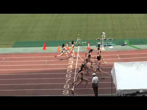 2015年 関西インカレ 女子 100m決勝
