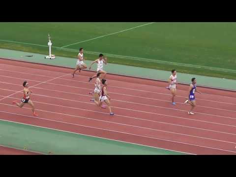 2019京都インカレ　男子200m決勝