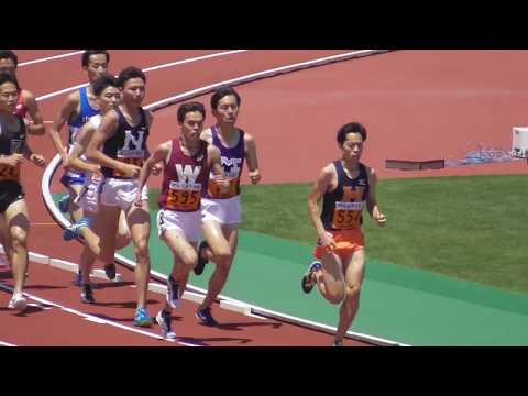 関東インカレ 男子1部3000mSC予選1組 青木涼真(法大)/萩原(中大) 2019.5.25