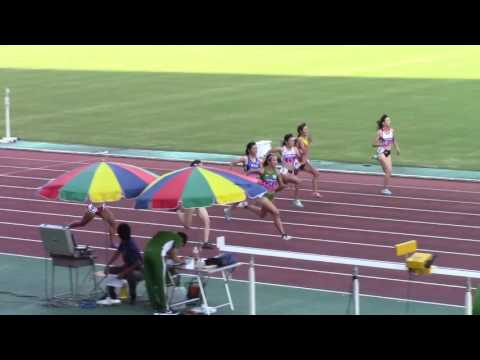 2016 日本インカレ陸上女子100m準決勝1