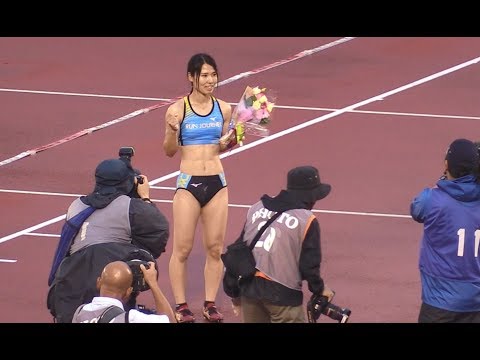 女子棒高跳 決勝 (優勝：那須眞由/4m20 ) 日本選手権陸上 2019.6
