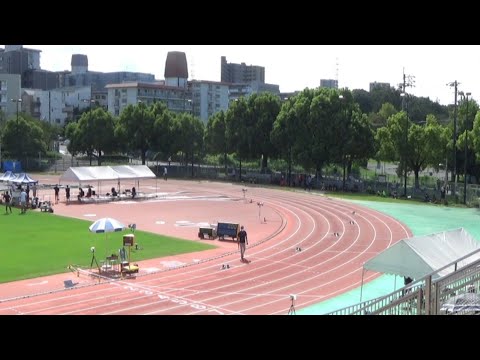 愛知県高等学校新人戦名南北予選会　トラック　9月５日