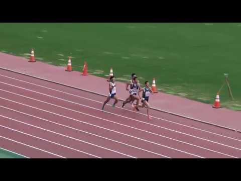 2018 茨城県高校総体陸上 男子800m予選3組