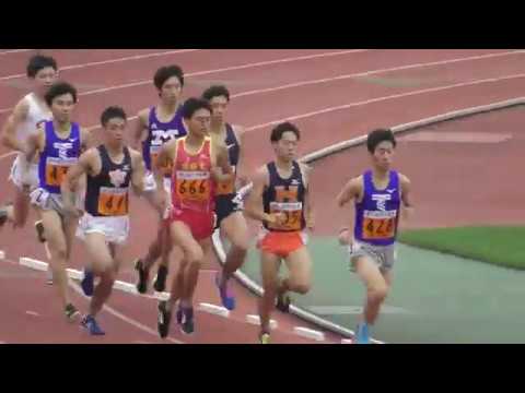 【頑張れ中大】関東ｲﾝｶﾚ 男子1部3000mSC決勝 萩原/優勝青木涼真 2018.5.26