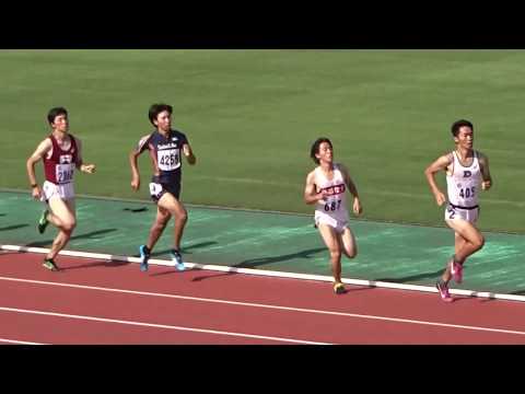 平成 30 年度第 1 回学連競技会　男子800ｍ１０組