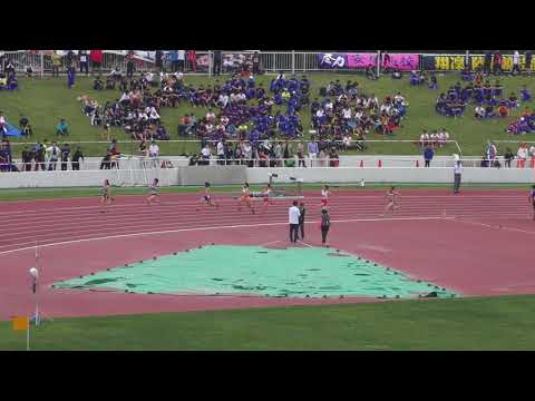 H30　千葉県高校総体　女子200m　予選5組