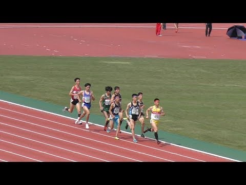 2017 岩手高総体 男子 800メートル決勝