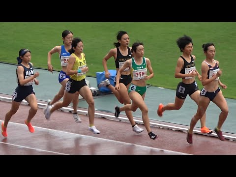 予選 U18女子800m U18・U16陸上2024