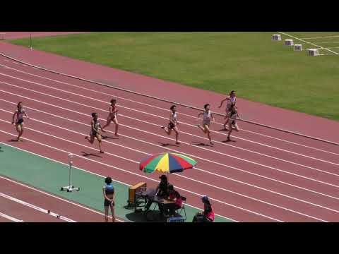 女子200m予選2組　北関東 R01 神藤未弥・名越有彩