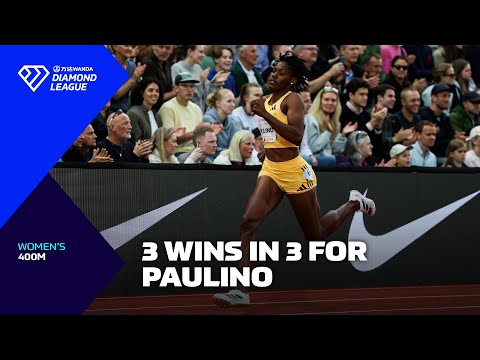 Marileidy Paulino makes it 3 wins in 3 in Oslo 400m - Wanda Diamond League 2024