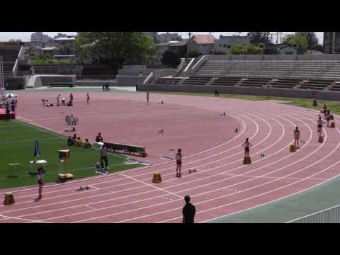 20170430群馬高校総体中北部地区予選女子400m2組