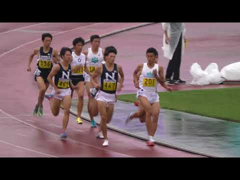 2017 関東学生新人陸上 男子 800m 準決勝1組