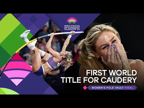 Molly Caudery flies to pole vault gold 🔥 | World Indoor Championships Glasgow 24