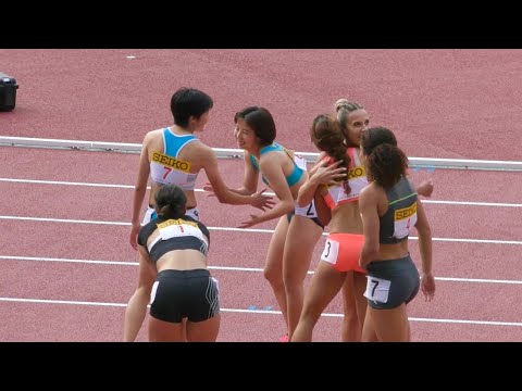女子100m決勝 SEIKOゴールデングランプリ陸上2023