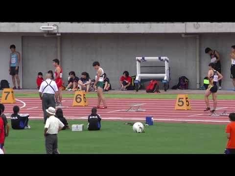 20170703群馬県選手権男子200m予選1組