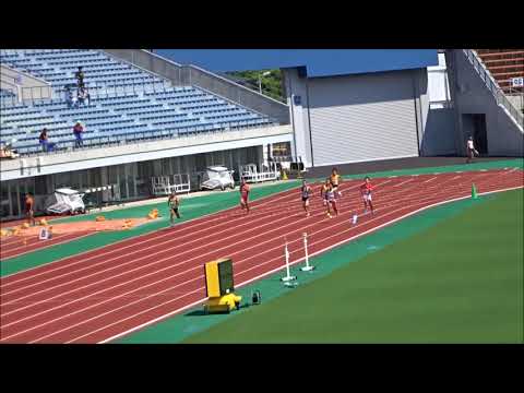 愛媛県高校陸上新人大会2017中予地区予選・男子200m予選5組4着＋4その②