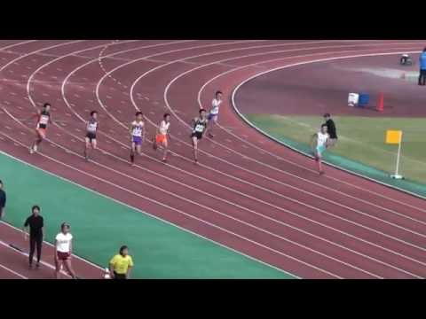2016 関東高校新人陸上 男子200m予選1組