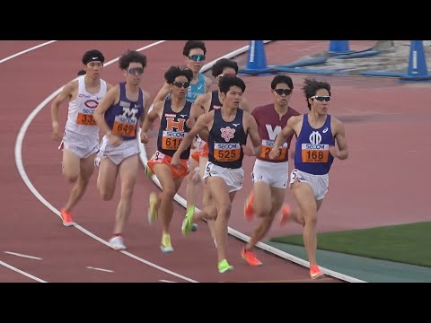 準決勝 2部・1部 男子800m 関東インカレ陸上2025