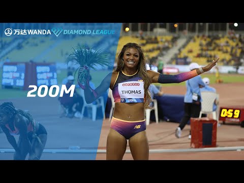 Gabrielle Thomas equals Allyson Felix&#039;s 200m meeting record in Doha - Wanda Diamond League 2022
