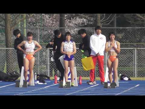 【頑張れ中大】中央大学記録会 女子100m 2019.3.30