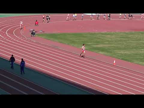 2019 県記録会 高校・一般男子1500mタイムレース1組