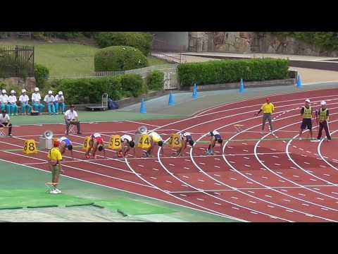 2017近畿IH・男子100m予選第1組