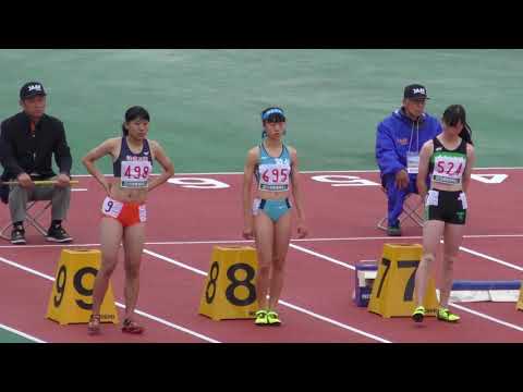H30　南関東　女子100m　準決勝1組