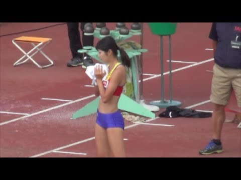 日本陸上混成競技2017 女子七種 砲丸投