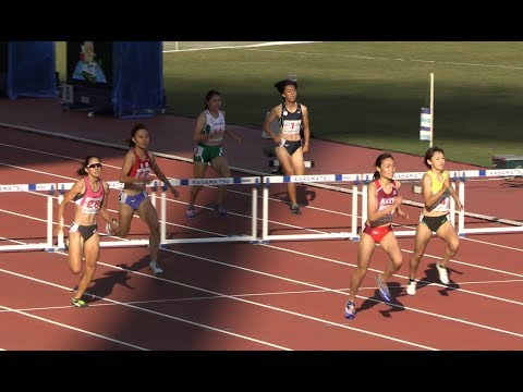成年女子400mハードル決勝 ★茨城国体陸上 2019.10