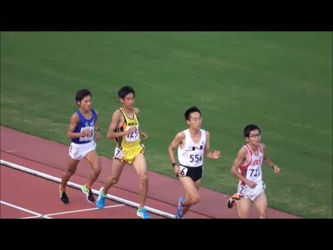 群馬県高校新人陸上2017 記録会男子5000m2組