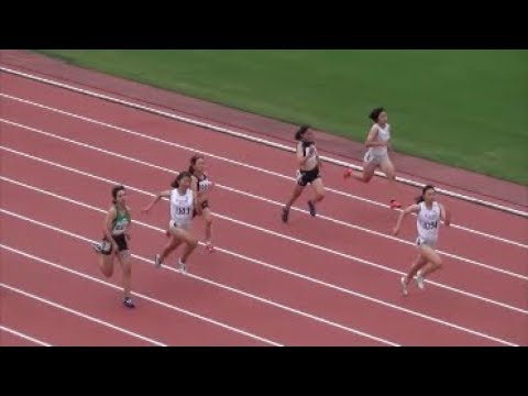 群馬県高校新人陸上2017 女子100m決勝