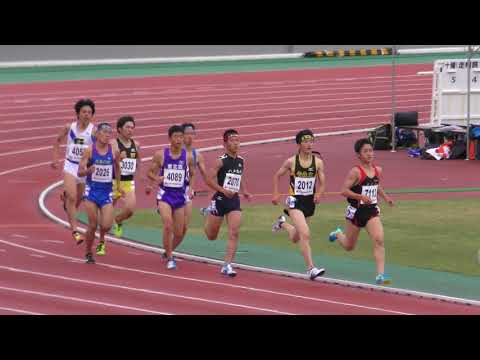 2018 東北高校陸上 男子 800m 準決勝3組