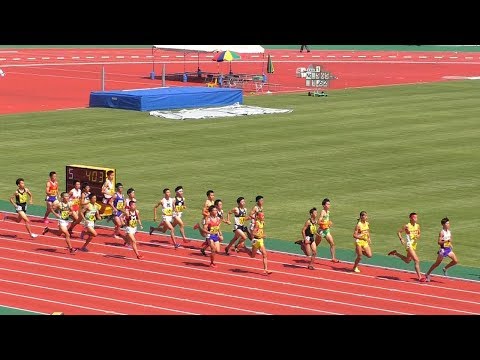 2017 岩手県高校新人陸上競技会 男子5000メートル1組目