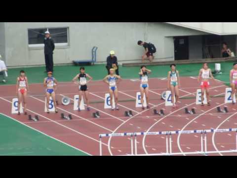 2016年度　近畿IH　女子100mH決勝（-0.6）