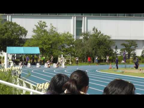 2016 07 30 順大競技会 女子100m 鵜澤