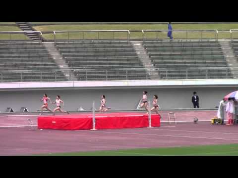 2015 西日本インカレ陸上 女子400m 予選8