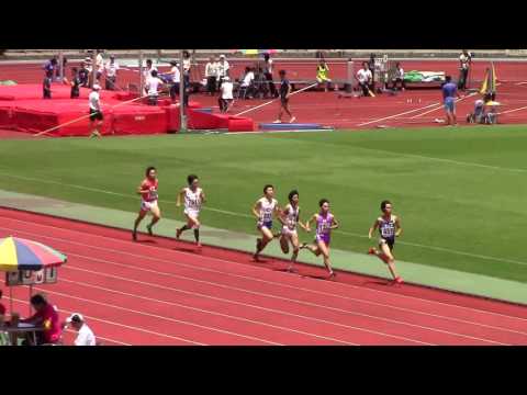 2016 西日本学生陸上 男子800m予選2